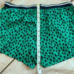 Aerie Woman’s Size Medium  Leopard Green Blue Lounge Shorts Photo 3