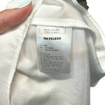 HAVELESS Shine Tie Blouse in White Neck Tie Pussybow One Size Size undefined Photo 11