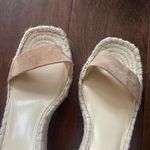 Vince Camuto  suede natural wedge sandals size 9.5 Photo 3