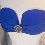 Bikini Swimsuit Top Royal Blue Fits Womens M Size M Photo 3