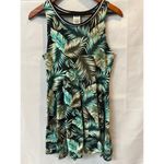 PINK - Victoria's Secret Pink by Victoria Secret Green Floral Large Tank Mindress Photo 1