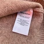 Reformation  Robin Cashmere Long Sleeve Knit Mini Dress in Tan Barely Beige Small Photo 4