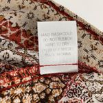 Skies Are Blue Boho Red & Beige Printed Peasant Blouse XL lightweight casual Photo 5