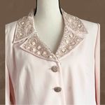 R & M Richards NWT R & M Richard’s 2 piece Pale Pink Beaded Jacket and maxi skirt. Size `16. Photo 1