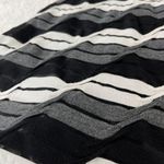 ECI  New York‎ Fit & Flare Dress Womens 8 Black White Geometric Sleeveless Lined Photo 9