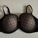 Soma 42DDD Stunning Support Geo Lace Full Coverage Underwire Black Nude Underlay Size undefined Photo 0