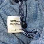 AG Adriano Goldschmied CottonChambray Denim Romper Sleeveless Large Photo 7