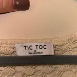 Tic Toc Cropped Vest Button Top Photo 1