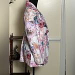 SheIn Casual Vintage Flower Print Blazer Photo 1