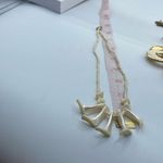 Vintage Mother of Pearl fringe pearl necklace. Silver Photo 4