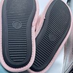 Victoria's Secret Victoria’s Secret size large pink slippers tradwife, faux fur , princess Photo 4