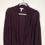 Leith  purple open sweater‎ Photo 1