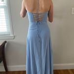 Speechless Light Blue Prom Dress Photo 2