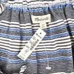 Madewell Jacquard Keyhole Striped Crop Top XS Photo 7