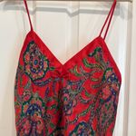 Morgan Taylor Vintage 1990s paisley vow detail satin mini slip dress Photo 2