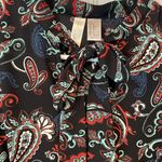 Forever 21  Long Sleeve All Over Paisley Print Mini Dress | Size Small Photo 3