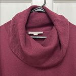 Loft  Plus Rich Burgundy Turtle Neck Sweater Dress - Size 16/18 Photo 1
