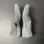 Skechers Breathe Easy Our Song Womens Size 7 Shoes Gray Lace Relaxed Fit Photo 2