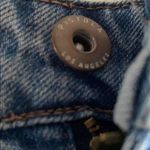 Pistola  Denim Blue & White Side Stripe Shorts Photo 1