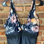 NWT Suuksess Black Floral Mesh V Photo 3
