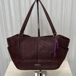 Coach Park Carrie leather satchel, tote bag Photo 0