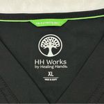Healing Hands HH Works Medical Nurse Utility Scrubs Black Shirt Adult Unisex XL Photo 3