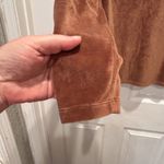 Everlane Stucco Brown Cotton Velour Knit Long Sleeve Turtleneck Top Womens Large Photo 3