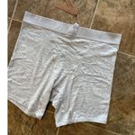 SKIMS Boyfriend Boxer Light Heather Grey Size Medium Photo 2