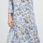 JDY High Neck Short Sleeve Floral Dress Photo 0