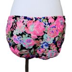 No Boundaries  Pink Black‎ Floral Bikini Swim 2pc Swimsuit LARGE Beach Cruise Photo 7