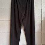 Eileen Fisher Womens  Stretch Jersey Knit Tapered Pant in Black size S Lagenlook Photo 2