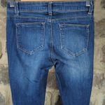 EVERMORE Denim Distressed Jeans Junior's Size 1 Skinny Raw Step Hem Blue Photo 5