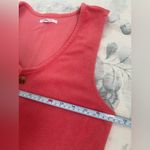 O'Neill Ladies’ Poolside Terry Tunic Coral Button-Down Swim Cover-Up Size Medium Photo 8