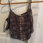 Gab & Kate Grey Flowy top Photo 2