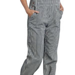 Dickies 262 Sz M 17" waist  Preloved Blue Striped Overalls Photo 0