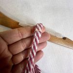 Beach Lunch Lounge Bell Statement Sleeve Blouse Striped Cold Shoulder Size XS Photo 5