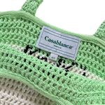‎CASABLANCA Crochet Bag Green Photo 4