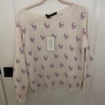 Skull Cashmere Light Purple Sweater NWT Photo 0