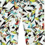 Cynthia Rowley White Jeans Pants Hummingbird Print Size 8 Photo 2