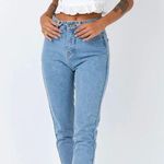 Princess Polly Lioness MIND OVER MATTER MOM JEAN DENIM Photo 0