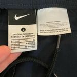 Nike  Cropped Capri Pants L Athletic‎ Training Navy Blue Lightweight Women Photo 6