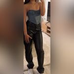 H&M Leatherette Trousers Photo 3