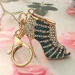 Turquoise Stiletto Keychain Blue Photo 2