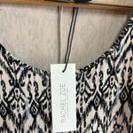 Rachel Zoe Dress Size 1X Sleeveless Stretchy Handkerchief Dress Ikat Print NWT Photo 4