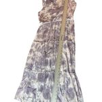 Knox Rose  Purple Tie Dye Pullover Stretchy Comfy Maxi Dress S Photo 6