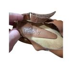 YOKONO Leather Sandals Ibiza Brown Terracotta womens size 8 Toe Loop Photo 8