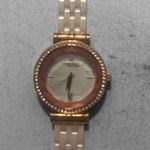 Anne Klein  New York 12/2316 Ceramic Bracelet Rose Gold Watch Photo 2