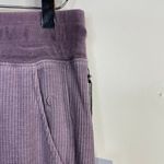 Zyia  Dont Wake Me Up Lilac Thermal Waffle Knit Joggers Pants Loungewear M New Photo 4