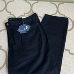 Lands' End  Chino Black Twill fit 2 tummy control pants Photo 13