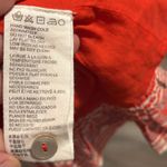 Cleobella  Blair Tassel-Cuff Ruffle Mini Dress, Red Floral, Size XS Photo 13